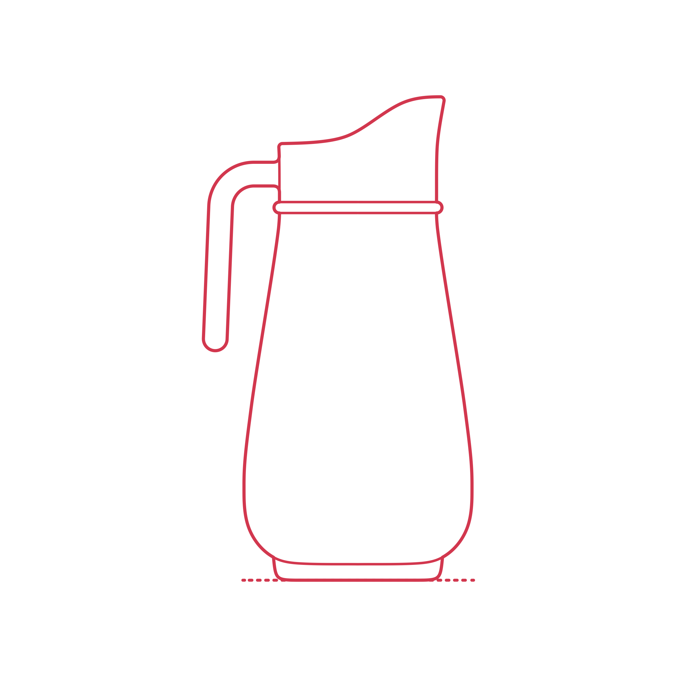 Objects Beverage Serveware Ikea Tillbringare Pitcher Line Tracing Svg Vector Free Vectors